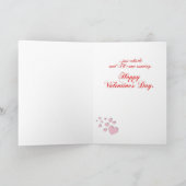 ラサアプソバレンタインデーカード シーズンカード (内部)