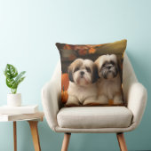 ラサアプソパピーオータムデライトカボチャ クッション (椅子)