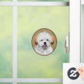 ラサアプソパピー絵画ズ – かわいいオリジナルドッグアート ウィンドウサイン (ホーム)