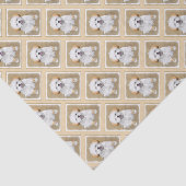 ラサアプソパピー絵画ズ – かわいいオリジナルドッグアート 薄葉紙 (詳細)