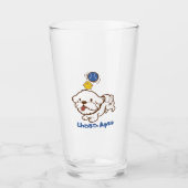 ラサアプソブブとチキングアグア タンブラーグラス (正面)
