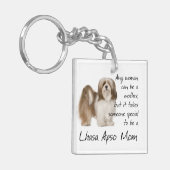 ラサアプソママキーチェーン キーホルダー (正面左)