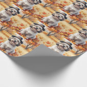 ラサアプソ紅葉感謝祭アート ラッピングペーパー (角)