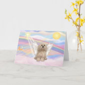 ラサアプソ カード (黄色い花)