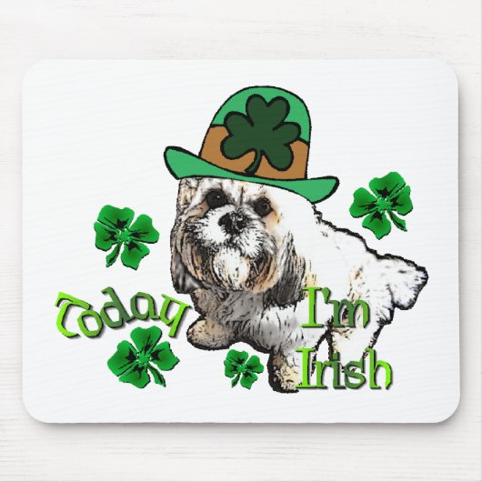 ラサアプソSt patricks マウスパッド (正面)