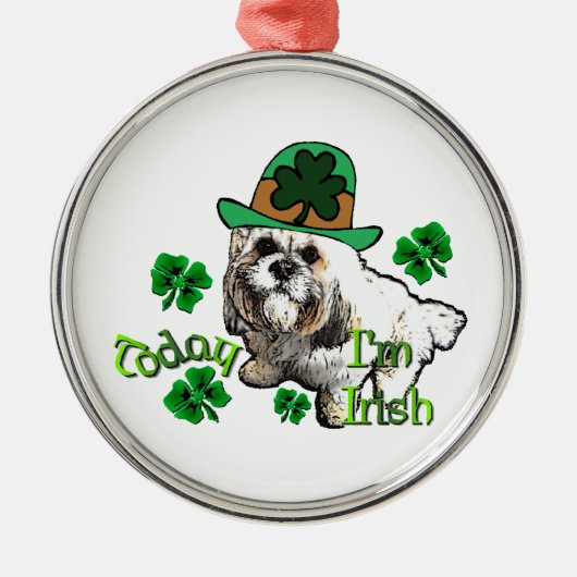 ラサアプソSt patricks メタルオーナメント (正面)