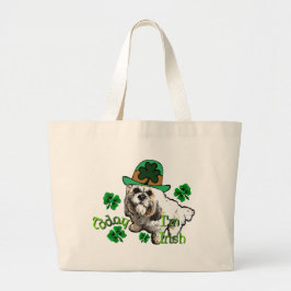 ラサアプソSt patricks ラージトートバッグ