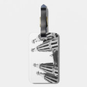 ラサグラダファミリアラゲッジタグ ラゲッジタグ (裏面縦)