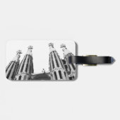 ラサグラダファミリアラゲッジタグ ラゲッジタグ (裏面横)