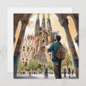 ラサグラダファミリア，バルセロナ シーズンカード (正面/裏面)