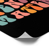 ラサルドメタル問題ラテンアメリカ系女性スペインのセラピーメン ポスター (角)