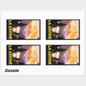 ラサヴォワ 長方形シール (シート)