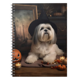 ラサ・アプソのかぼちゃ ハロウィーン スケアリー ノートブック