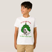 ラサ・アプソのクリスマスギフト Tシャツ (正面フル)