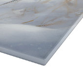 ラサ・アプソ雪のクリスマスを許可 カッティングボード (角)