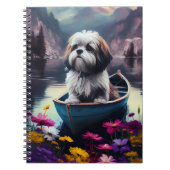 ラサApso上のパドル：風光明媚な冒険 ノートブック (正面)