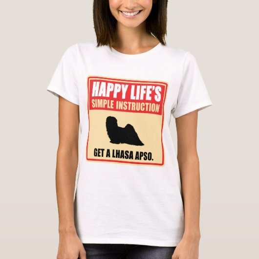 ラサApso Tシャツ (正面)