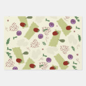 ラザグナスープピザレストランチーズスパゲッティ ラッピングペーパーシート (正面)