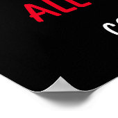 ラザグナディナーレッド資金調達者バナー ポスター (角)