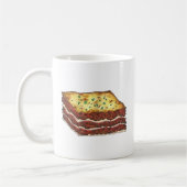 ラザグナラザグナイタリアンアメリカ料理食品 コーヒーマグカップ (左)