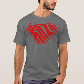 ラザスーパー権限のある赤 Tシャツ