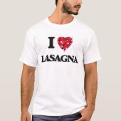 ラザニアが大好き Tシャツ (正面)