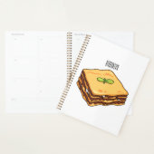 ラザニア漫画イラストレーション プランナー手帳 (ディスプレー)