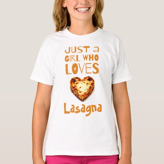 ラザニア・ラブ Tシャツ (正面)