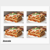 ラザニア 長方形シール (シート)