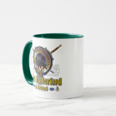 ラザフォードクランバッジ マグカップ (正面左)