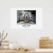 ラザルツワイジズ彫刻 ポスター (キッチン)