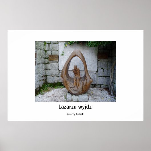 ラザルツワイジズ彫刻 ポスター (正面)