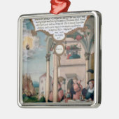 ラザロおよび富豪のテーブル メタルオーナメント (左)