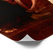 ラザロのカラヴァッジョ復活 ポスター (角)