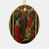 ラザロのトリプティクの復活; Lの上昇 セラミックオーナメント (右)