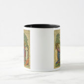 ラザロのロシアのなアイコンの上昇 マグカップ (中央)