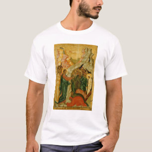 ラザロのロシアのなアイコンの上昇 Tシャツ