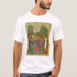 ラザロのロシアのなアイコンの上昇 Tシャツ