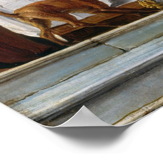 ラザロの寓話，ドメニコフェッティファインアートポスター ポスター (角)