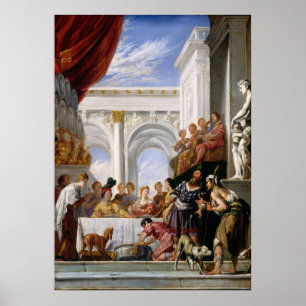 ラザロの寓話，ドメニコフェッティファインアートポスター ポスター