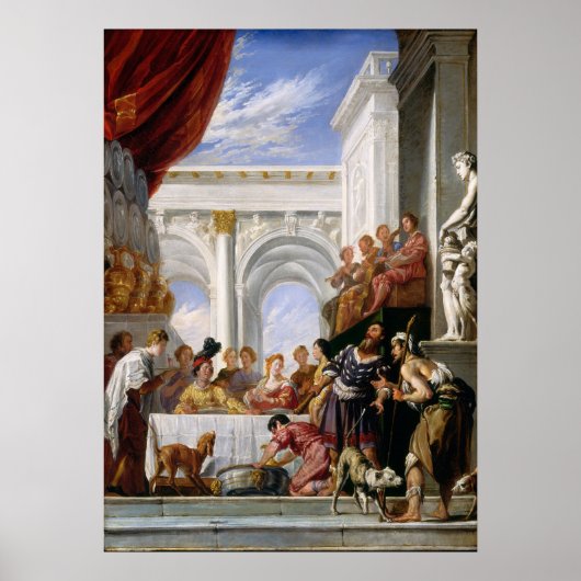 ラザロの寓話,ドメニコフェッティファインアートポスター ポスター (正面)