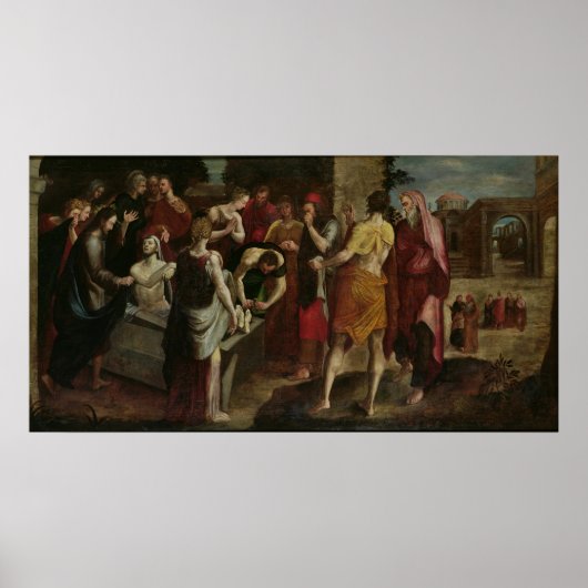 ラザロの復活 ポスター (正面)