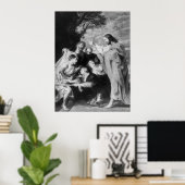 ラザロの復活 ポスター (ホームオフィス)