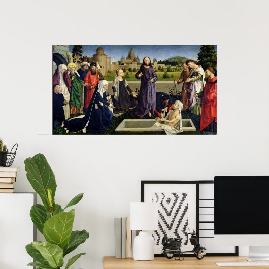 ラザロの育て ポスター (ホームオフィス)