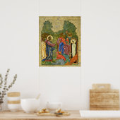 ラザロの蜂起のアイコンロシアの ポスター (キッチン)