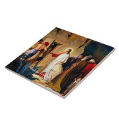 ラザロの飼育、カール・ブロッホの飼育 タイル (側面)