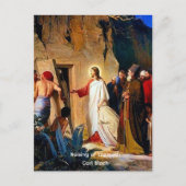 ラザロの飼育、カール・ブロッホの飼育 ポストカード (正面)