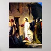ラザロを死から救うイエス ポスター (正面)