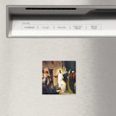 ラザロを死から救うイエス マグネット (インサイチュ (食洗機))