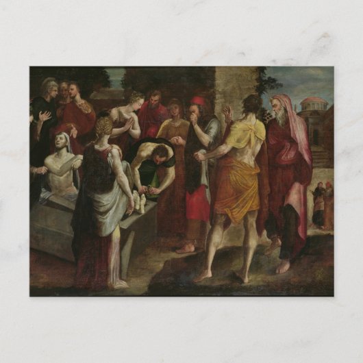 ラザロ復活2 ポストカード (正面)